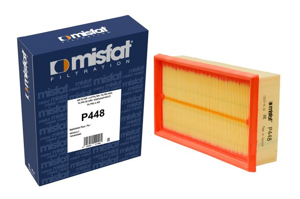 Filtre à air MISFAT FILTRATION ref. P448